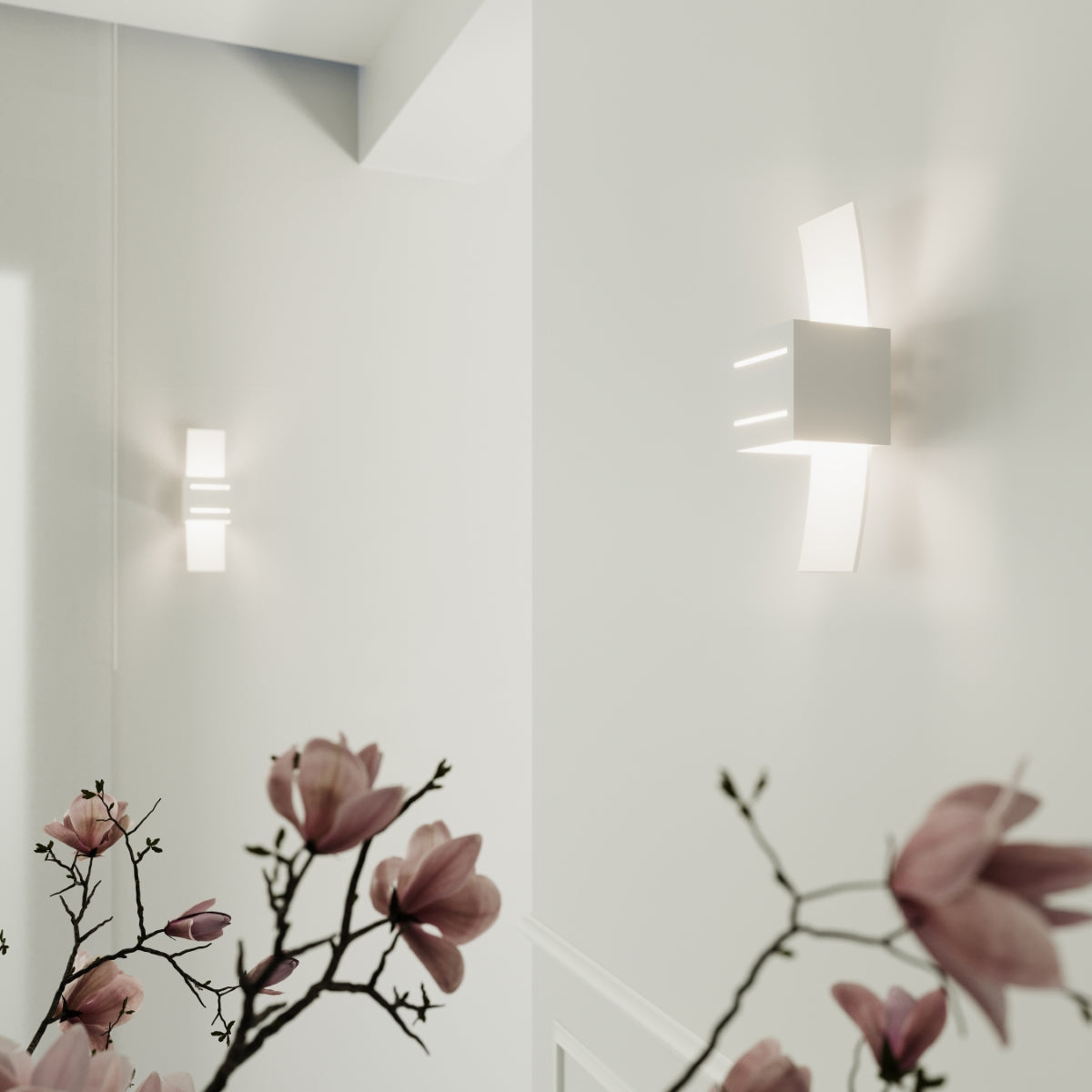 Wandlamp LORETO wit