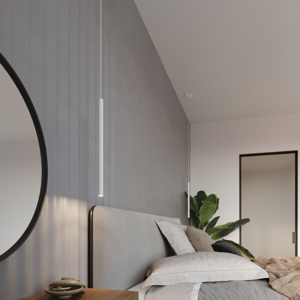 Hanglamp PASTELO 5 wit