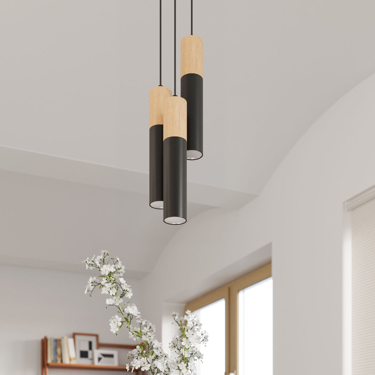 Hanglamp PABLO 2 zwart