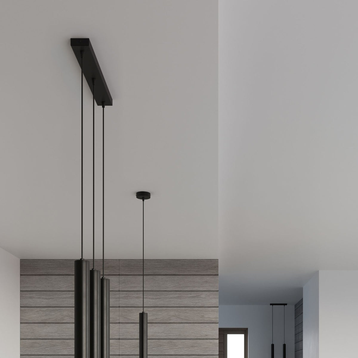 Hanglamp WEZYR 3 zwart