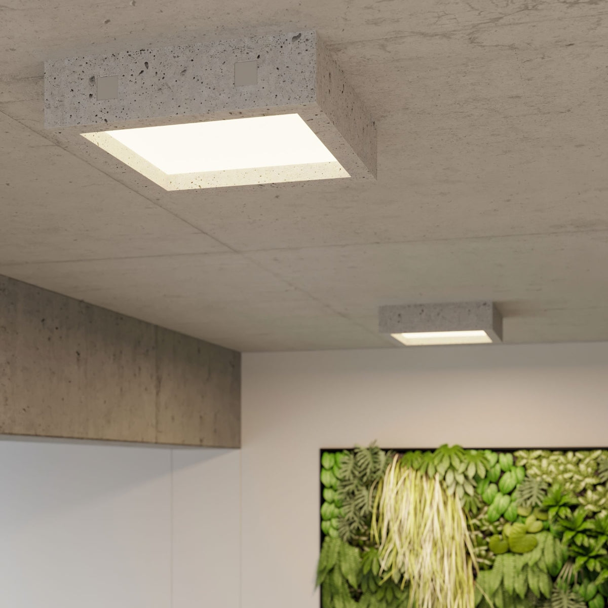 Plafondlamp RIZA beton