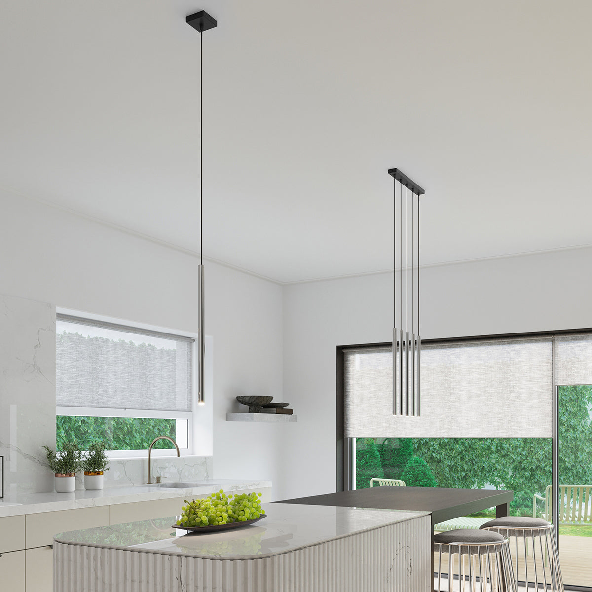 Hanglamp PASTELO 1 chroom