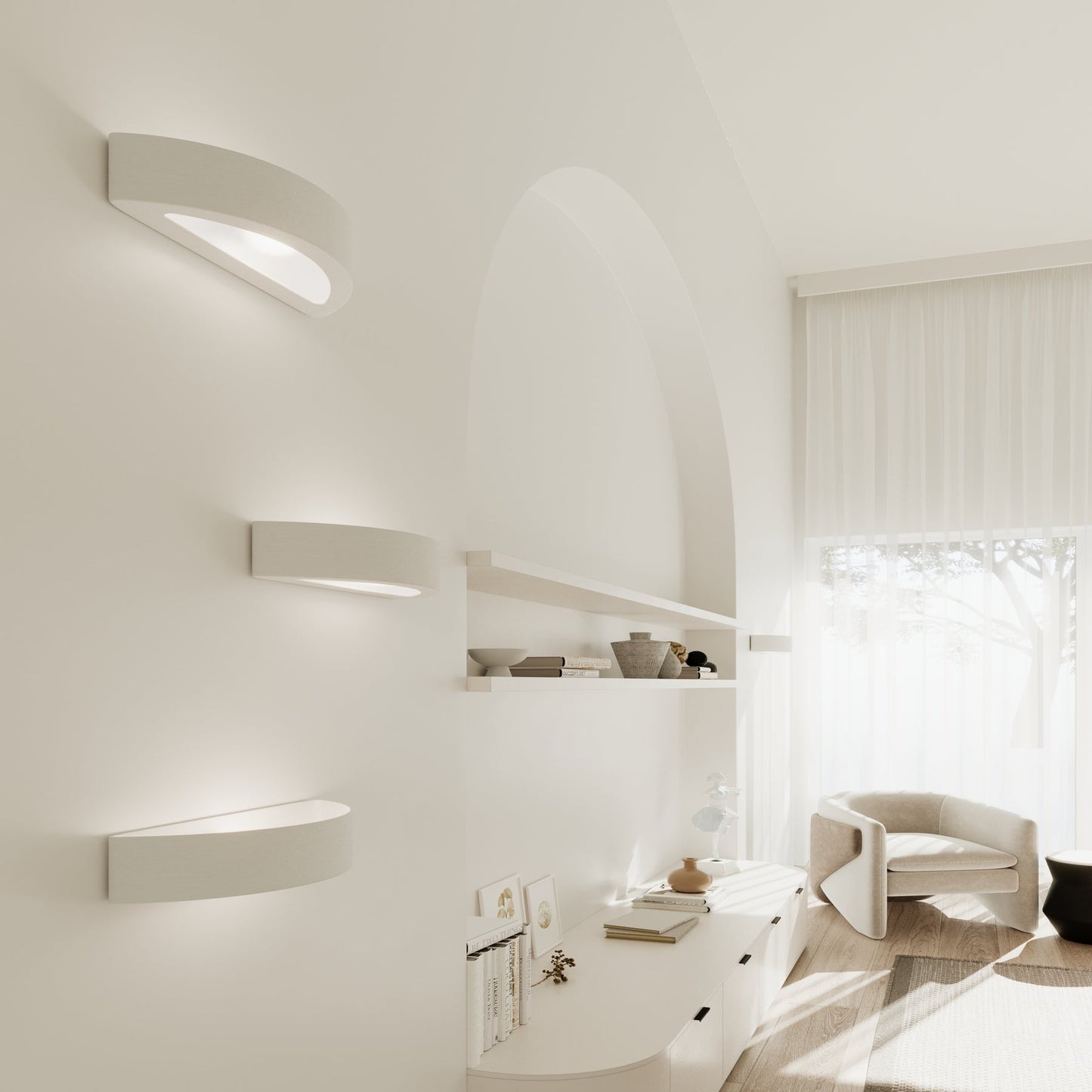 Wandlamp keramiek ATENA 30