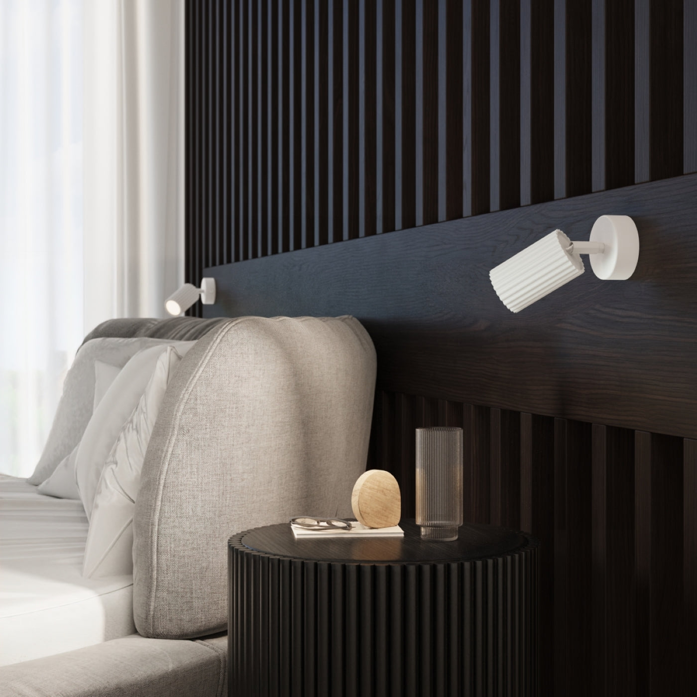 Wandlamp KARBON wit