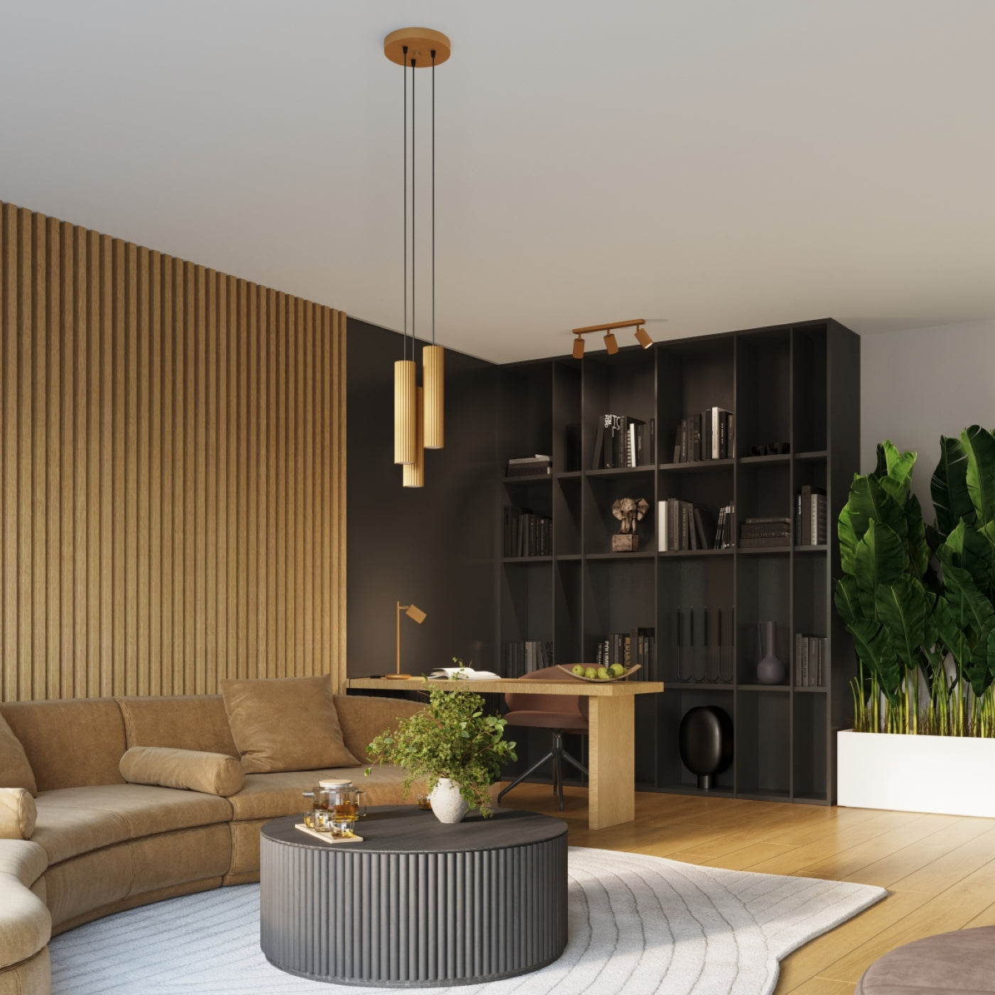 Wandlamp KARBON 30 goud