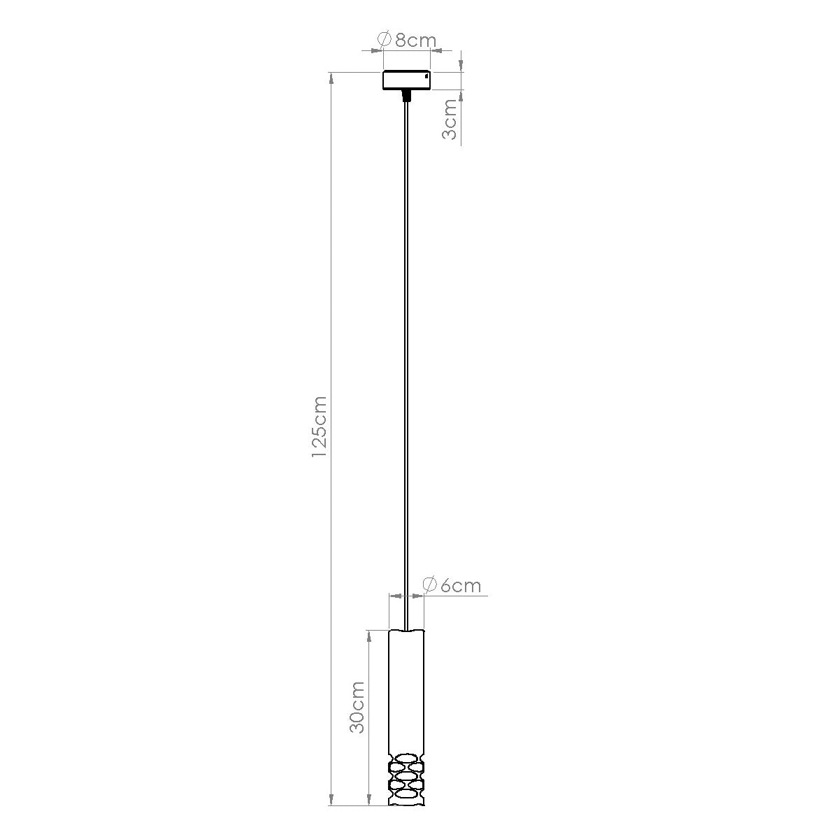 Hanglamp LIRO 1 wit