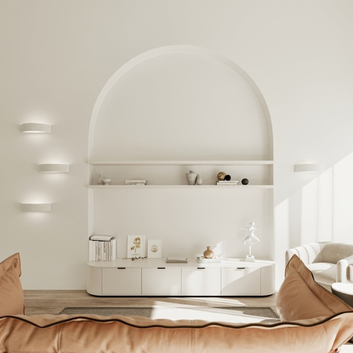 Wandlamp keramiek ATENA