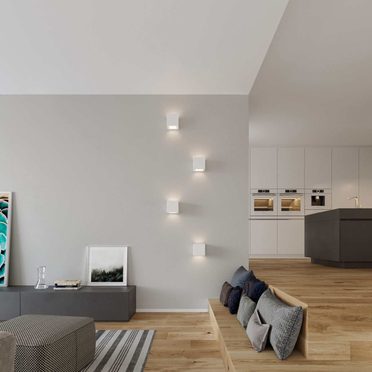 Wandlamp keramiek LEO