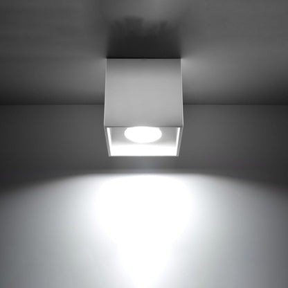 Plafondlamp QUAD 1 wit