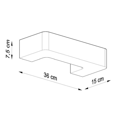 Wandlamp keramisch MAGNET
