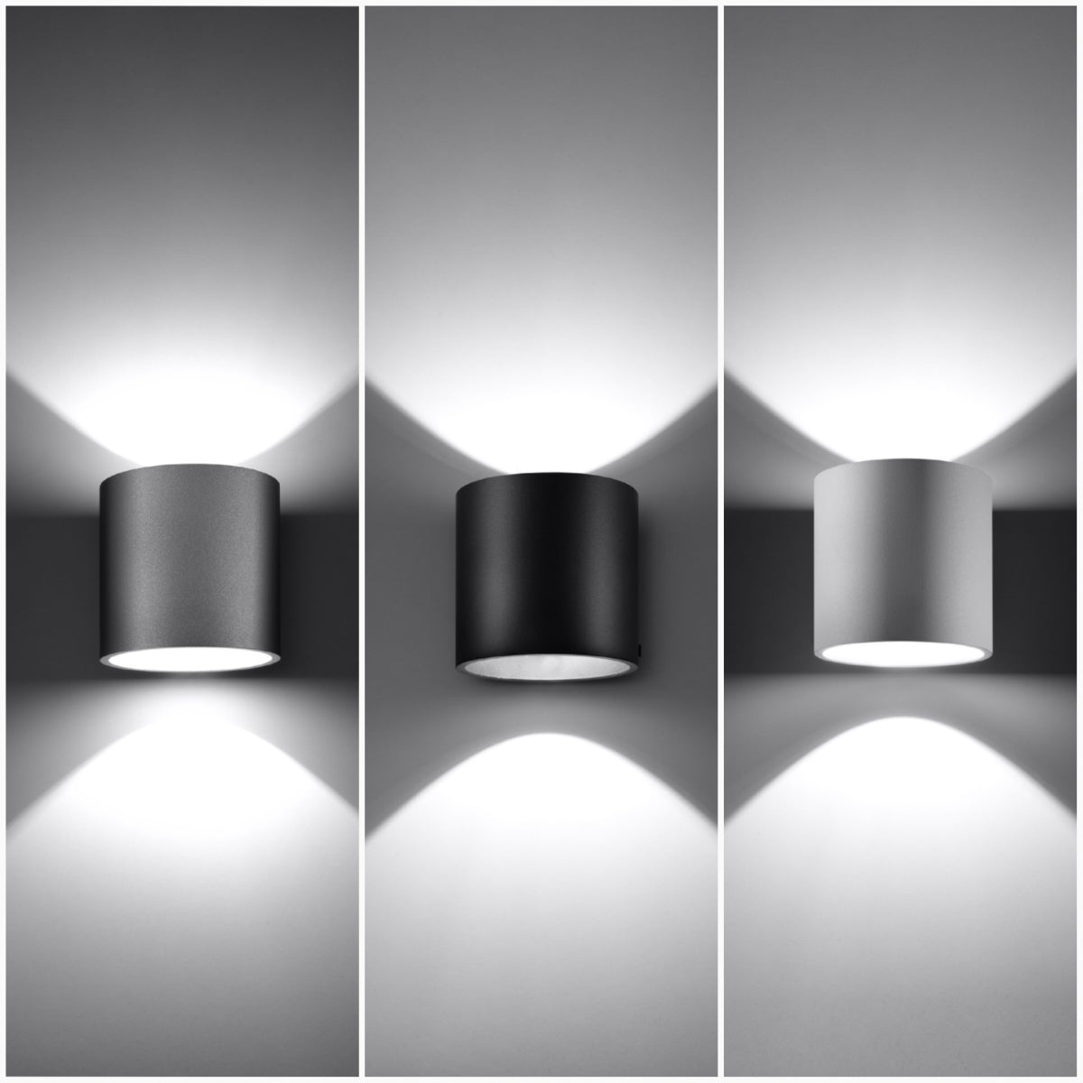 Wandlamp ORBIS 1 zwart