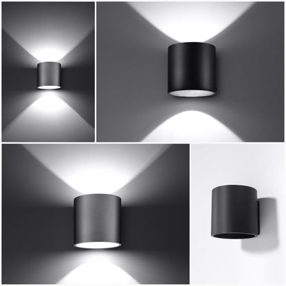 Wandlamp ORBIS 1 zwart