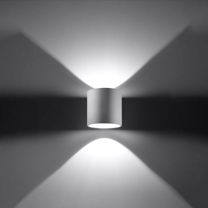 Wandlamp ORBIS 1 wit