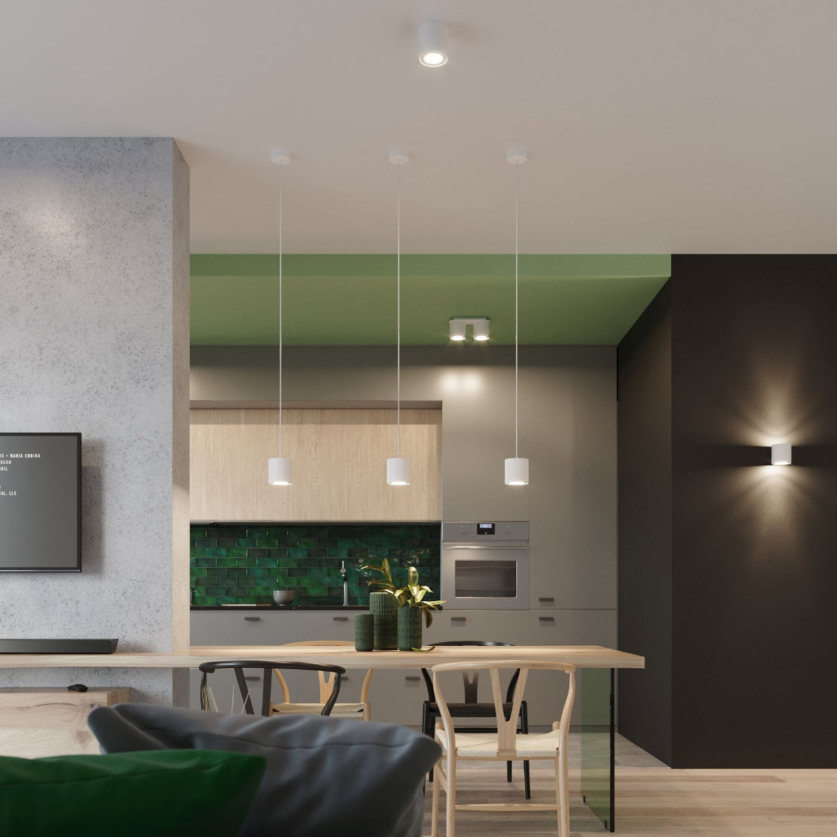 Hanglamp ORBIS 1 wit