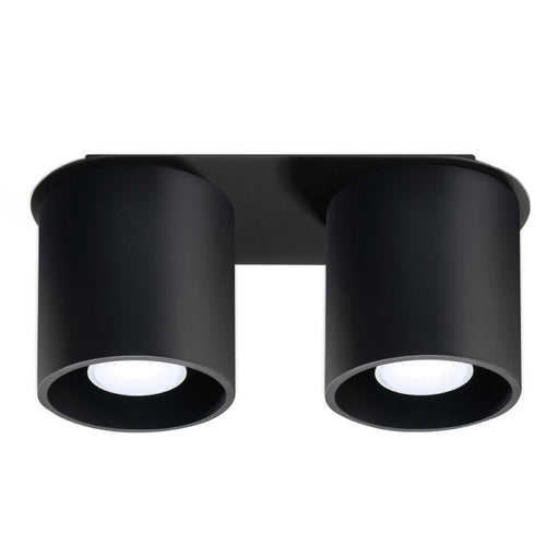 Plafondlamp ORBIS 2 zwart