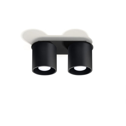 Plafondlamp ORBIS 2 zwart