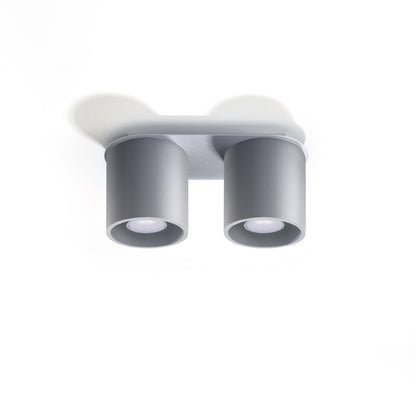 Plafondlamp ORBIS 2 grijs