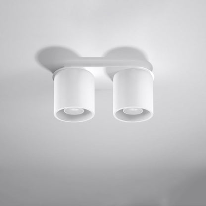 Plafondlamp ORBIS 2 wit