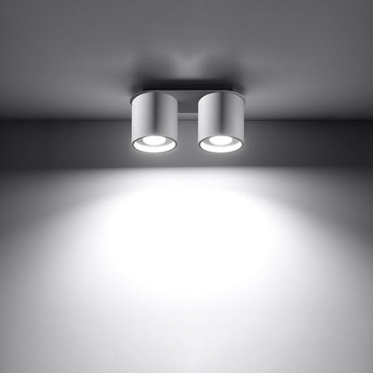 Plafondlamp ORBIS 2 wit