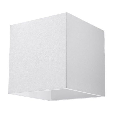 Wandlamp QUAD 1 wit
