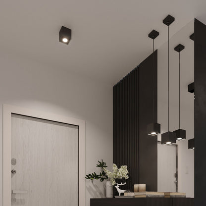 Hanglamp QUAD 1 zwart