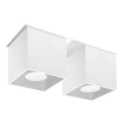 Plafondlamp QUAD 2 wit