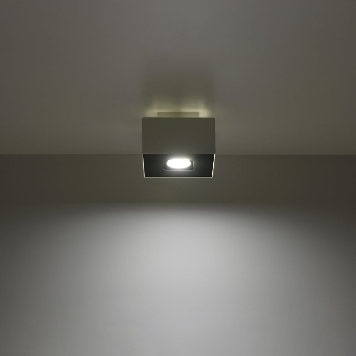 Plafondlamp MONO 1 wit