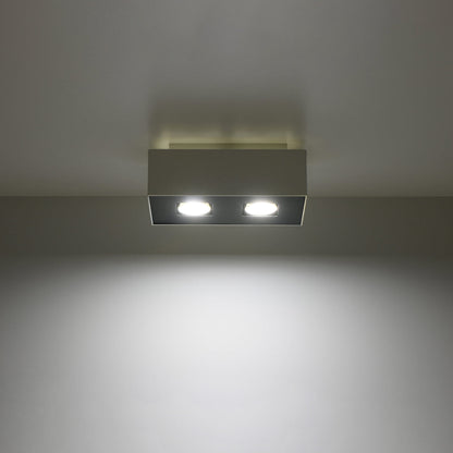Plafondlamp MONO 2 wit