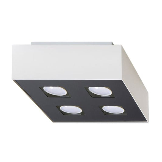 Plafondlamp MONO 4 wit