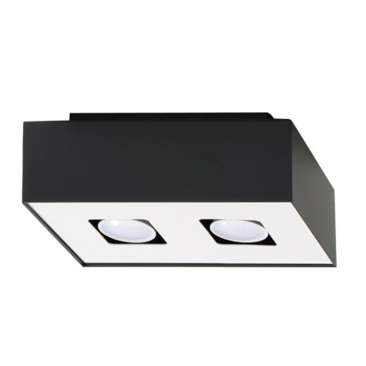 Plafondlamp MONO 2 zwart