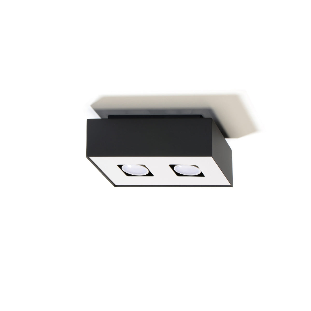 Plafondlamp MONO 2 zwart