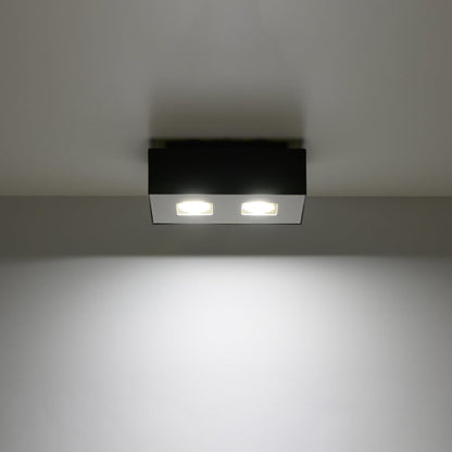 Plafondlamp MONO 2 zwart