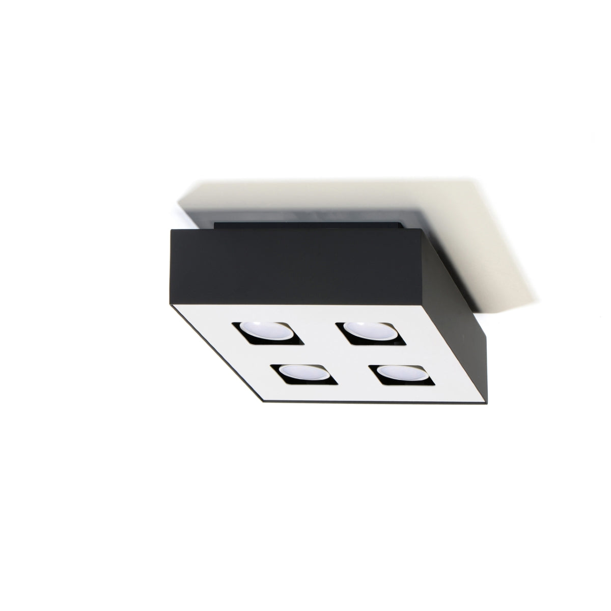 Plafondlamp MONO 4 zwart