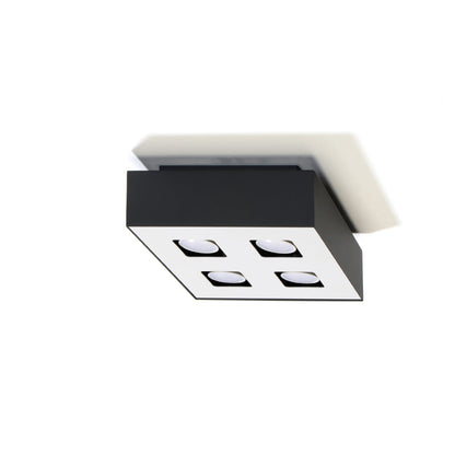 Plafondlamp MONO 4 zwart