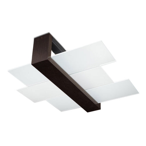 Plafondlamp FENIKS 2 wengé