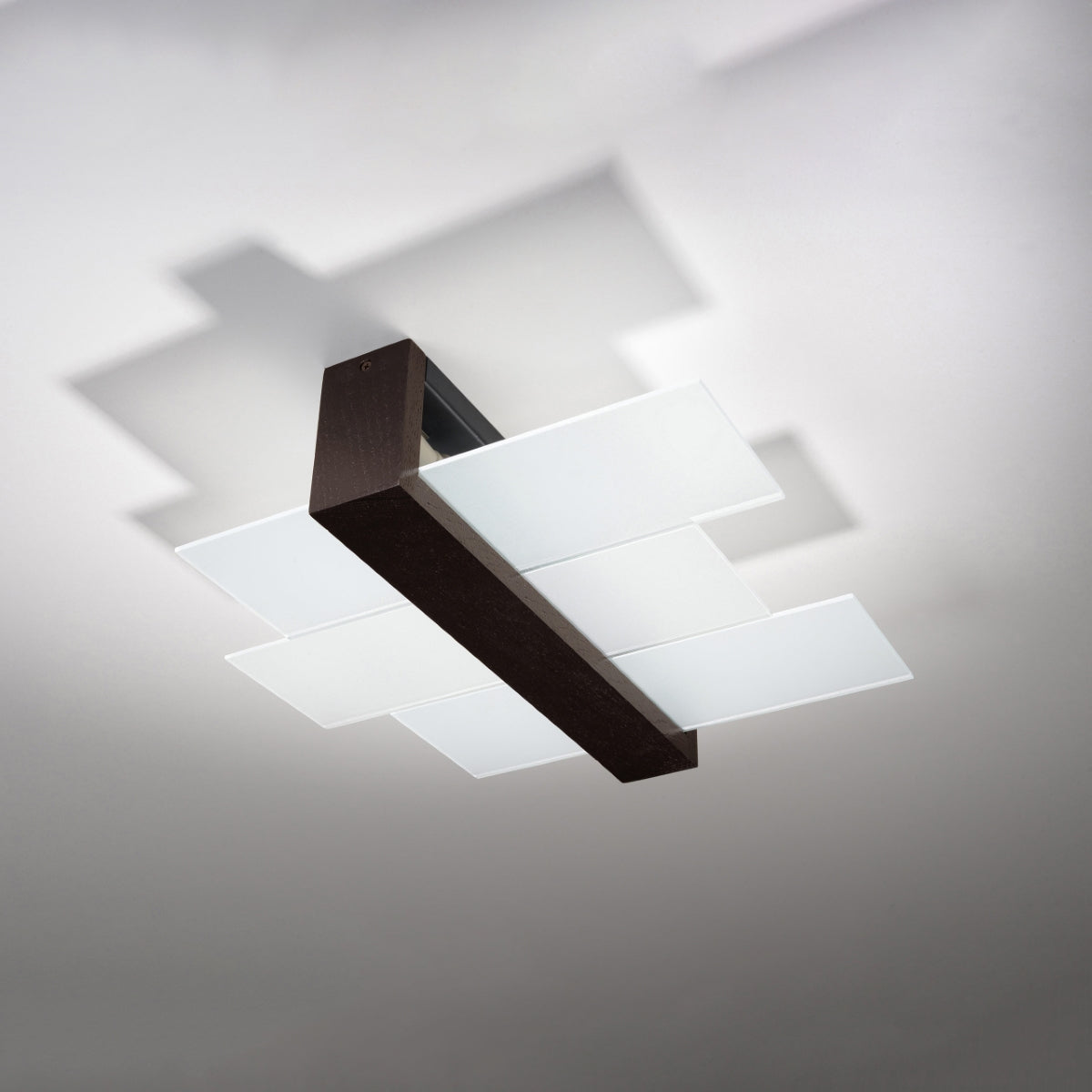 Plafondlamp FENIKS 2 wengé