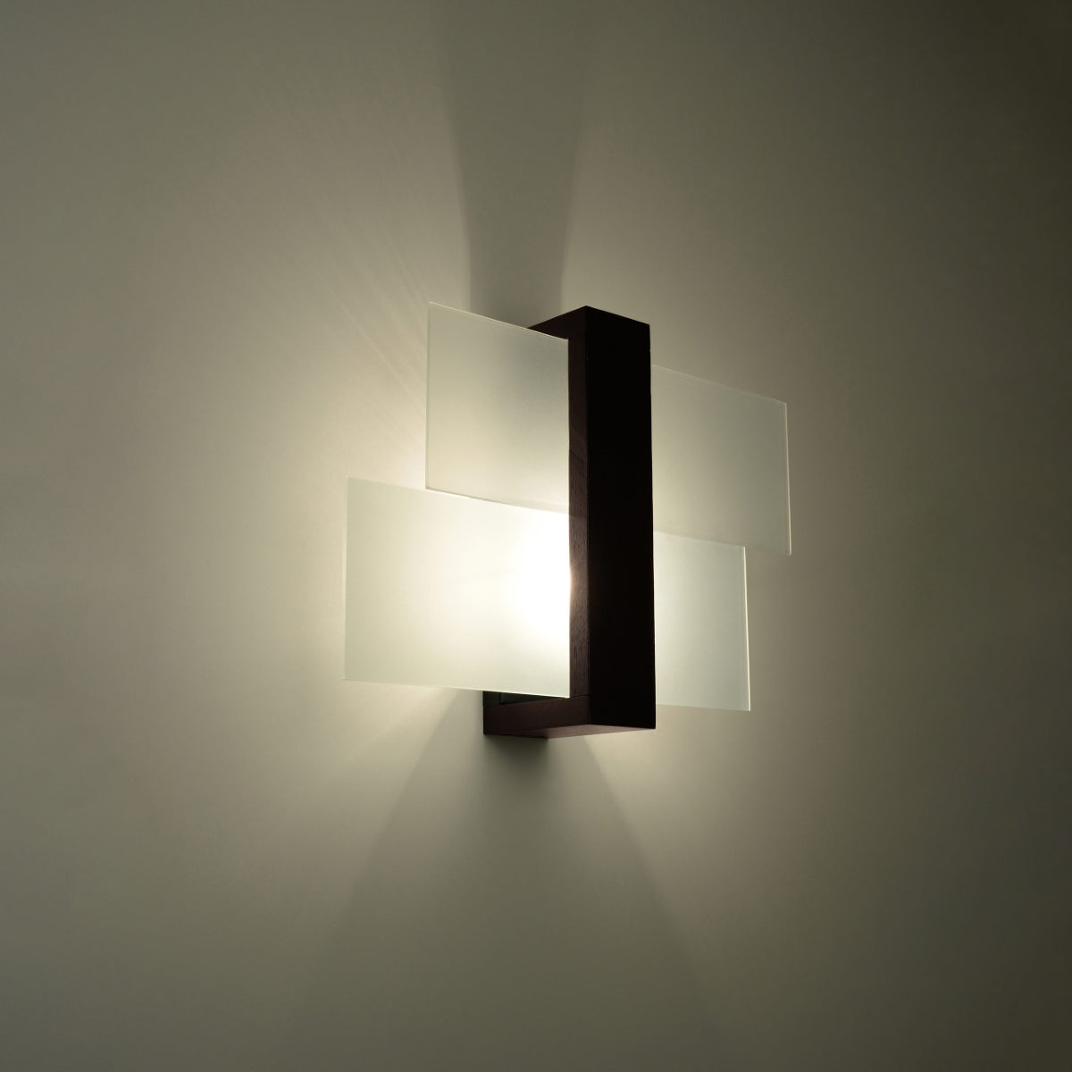 Wandlamp FENIKS 1 wengé