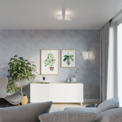 Wandlamp FENIKS 1 wit