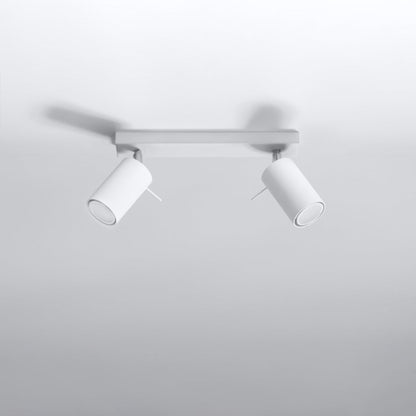Plafondlamp RING 2 wit