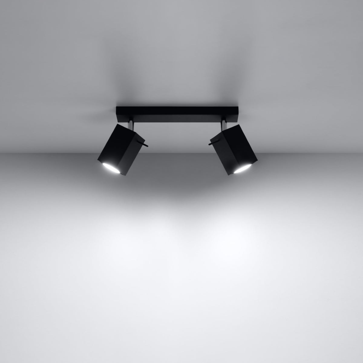 Plafondlamp MERIDA 2 zwart
