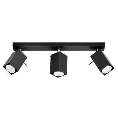Plafondlamp MERIDA 3 zwart