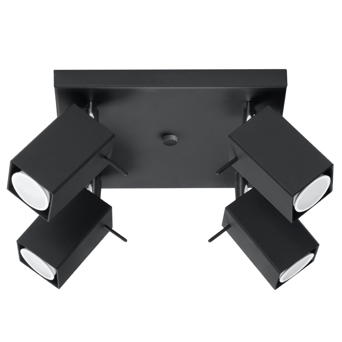 Plafondlamp MERIDA 4 zwart