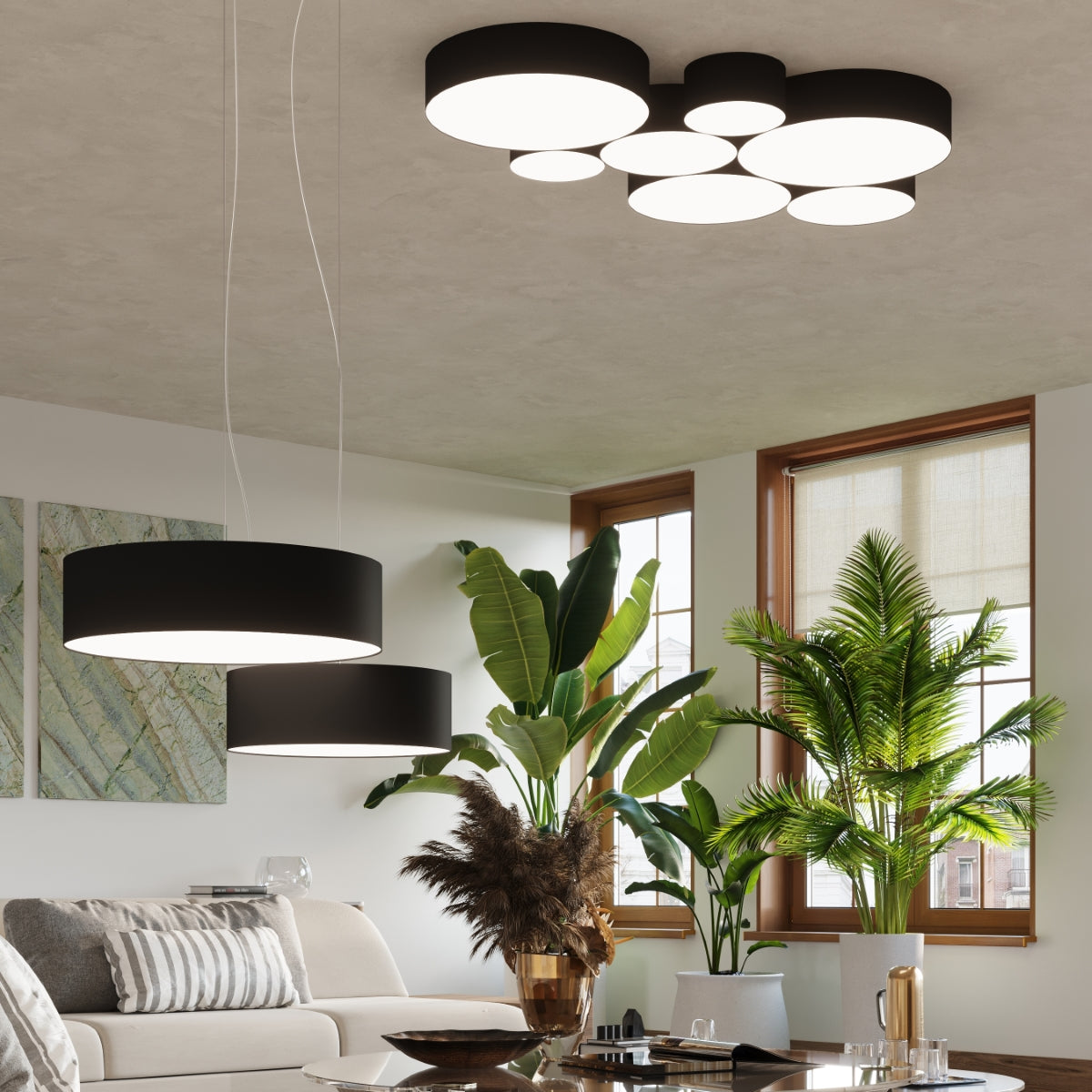Hanglamp ARENA 45 zwart