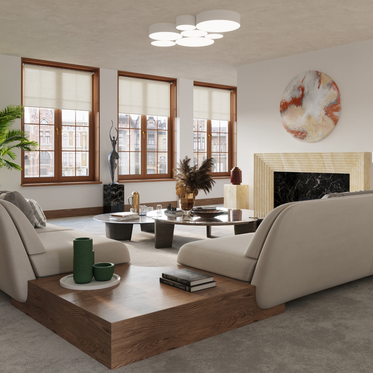Hanglamp ARENA 45 wit