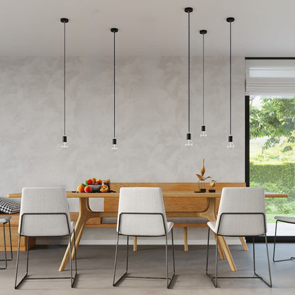 Hanglamp EDISON zwart