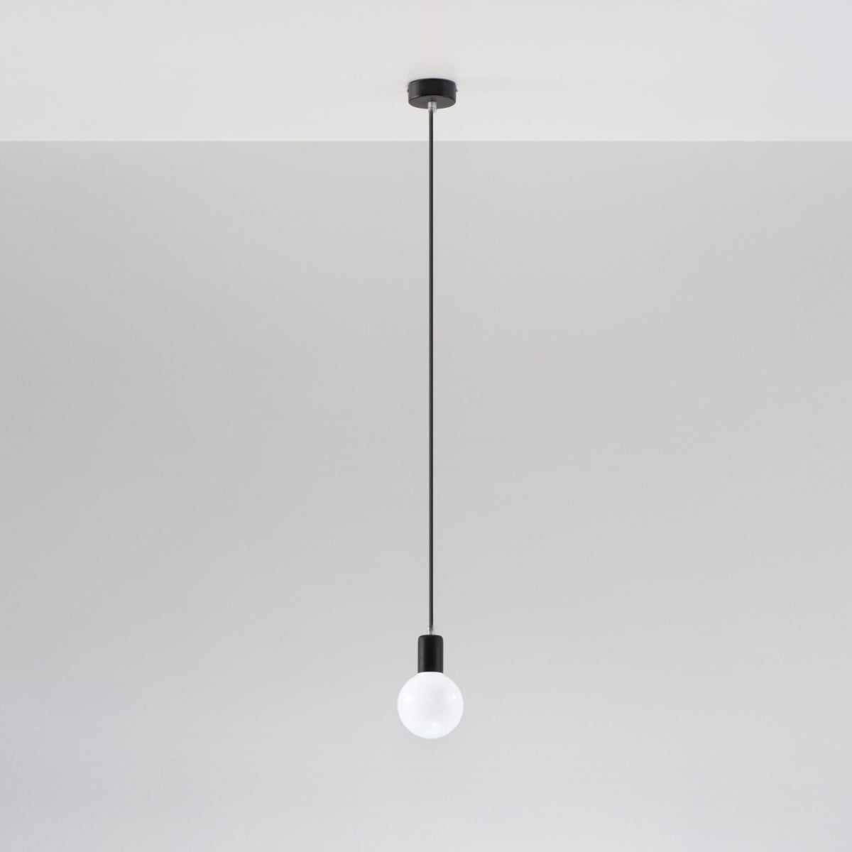 Hanglamp EDISON zwart