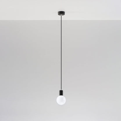 Hanglamp EDISON zwart