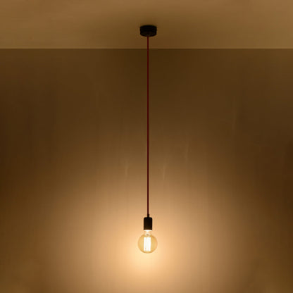 Hanglamp EDISON zwart