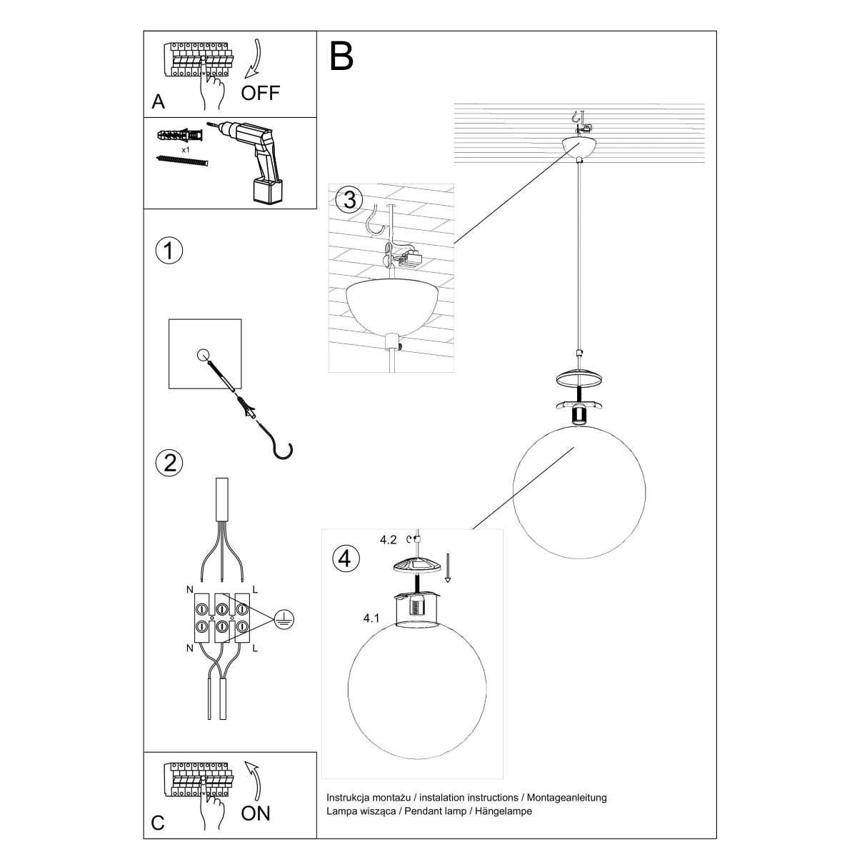 Hanglamp UGO 20