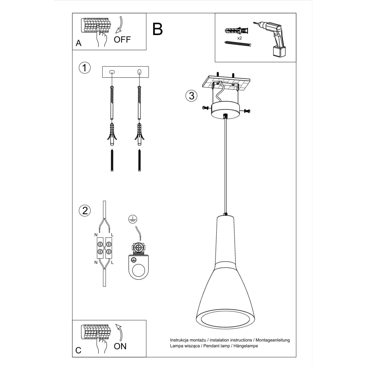 Hanglamp EMPOLI